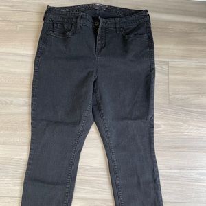 Torrid Premium Women’s High Rise‎ Curvy Ankle Black Jeans Plus Size 14 14R